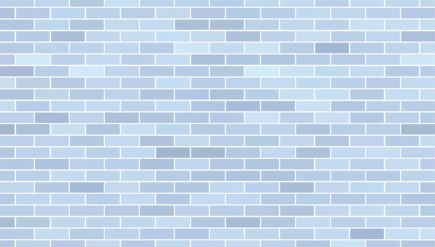 modern blue soft brick wallpaper background texture for clean urban interior design and architectural building style