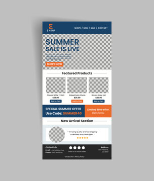 A email marketing newsletter template for Travel and Tourism agency business. or travel landing page for minimal e commerce UI web template exclusively built to marketing and promotion your business.
