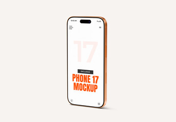 Smartphone 17 Mockup