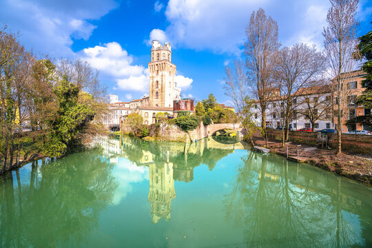 Padova, Italy. Astronomical Observatory La Specola Tower in Padova view