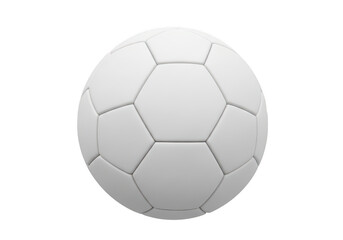 Fototapeta premium Classic black and white soccer ball with pentagonal and hexagonal panels