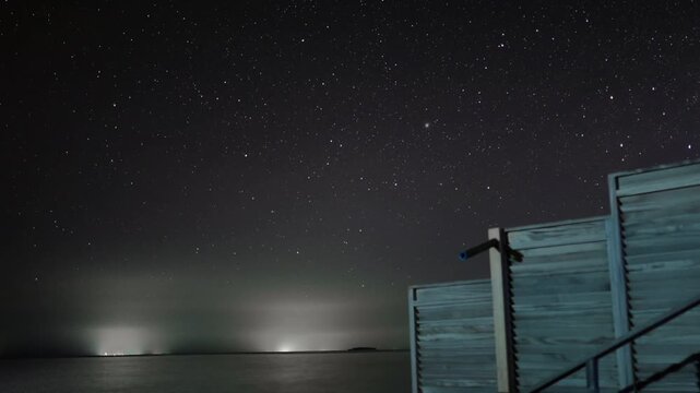 bright stars in the Maldives