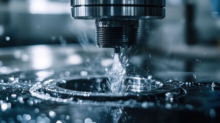 Industrial metalworking process