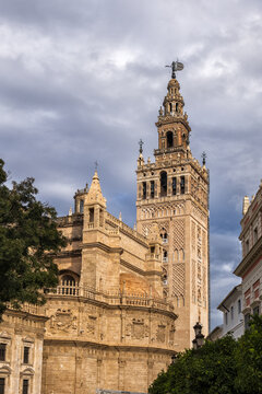 Seville Cathedral And La Giralda Bell Tower
