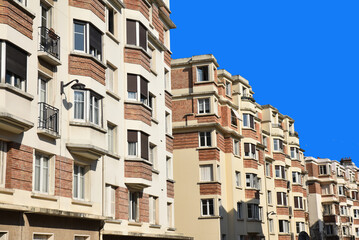 Fototapeta premium Façades&nbsp;d'immeubles à Paris