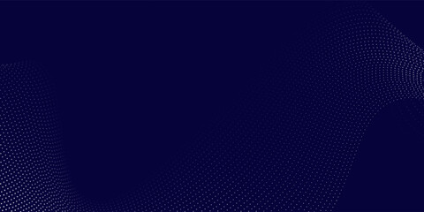 Obraz premium Purple background with many glowing particles. Information digital modern particles line dot nice light glow concept