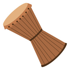 Hawaiian drum © Vexels