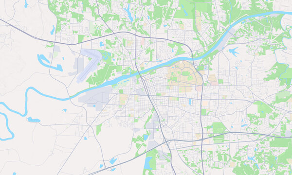 Tuscaloosa Alabama map