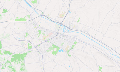 Obraz premium Utica New York map