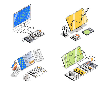 Computer Control Illustration