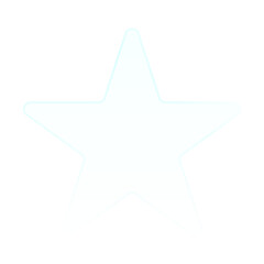 Obraz premium Glassmorphism UI Element. Abstract soft pastel gradient star background with rounded border for mobile stories and app UI design