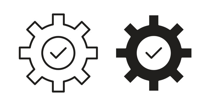 Smooth process icon for graphic and web design. EPS10