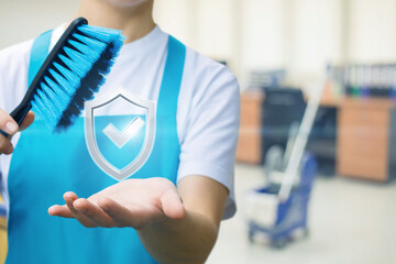 Cleaning with a touch of care