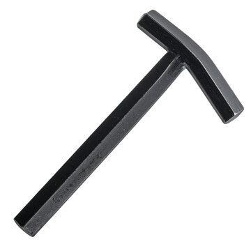 Imbus or allen key isolated on white and transparent background