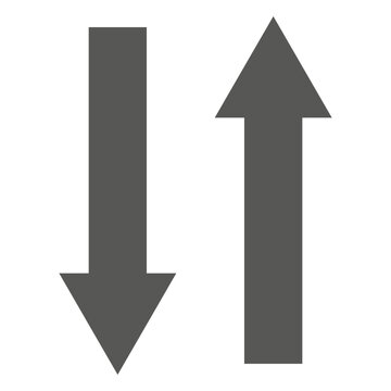 Two ways street sign