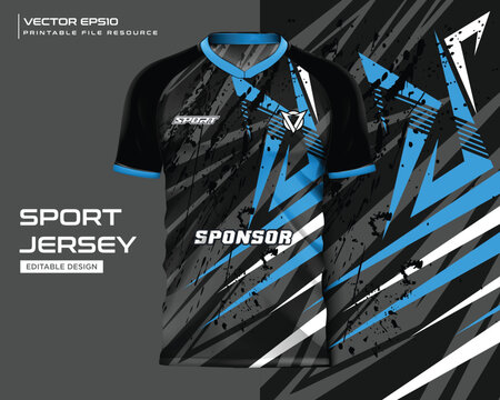 jersey sport template vector illustration
