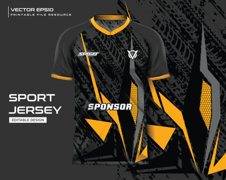 jersey sport template vector illustration