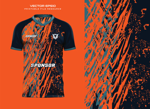jersey sport template vector illustration