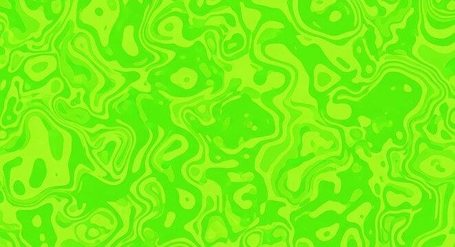 Vibrant, highly saturated chartreuse and lime green abstract pattern background. Retro texture, groovy aesthetics, psychedelic feel, ideal for design overlays, groovy, psychedelic, Funky