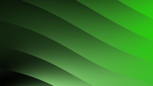 Abstract green gradient of curved lines
