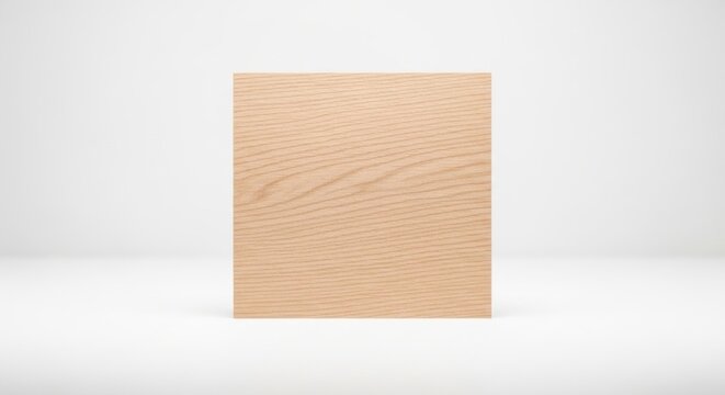 A Pale and Fine-Grained Beech Wood Surface with Smooth Texture and Natural Grain Pattern