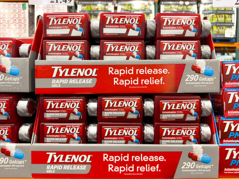 Extra Strength Tylenol Rapid Release Gels 500mg acetaminophen