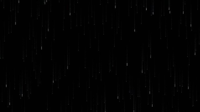 Grey Digital Data Processing Background Loop
