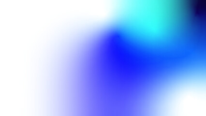 White blue cyan aqua abstract background. Smooth gradient ombre blend with soft blur and bright light glow. Clean minimalist texture with airy tones, modern neon feel, subtle haze, and gentle mesh © Background & Texture
