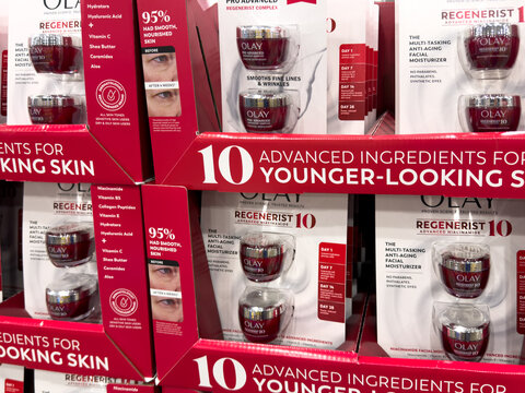 Olay Regenerist 10 Advanced Ingredients facial moisturizer