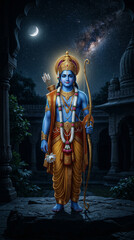 Fototapeta premium Shree Ram | Ramnavami | Shri Rama