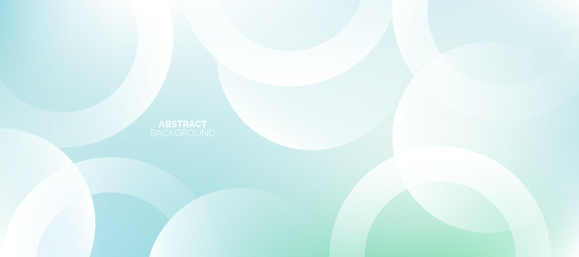 Abstract soft blue geometric circle lines futuristic digital high-technology background. Circle effect style geometric, Modern circle lines pattern.