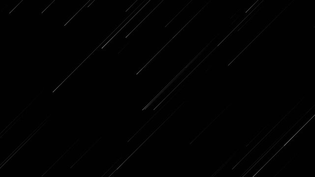 Starfall Digital Effect Overlay Stock Footage 007