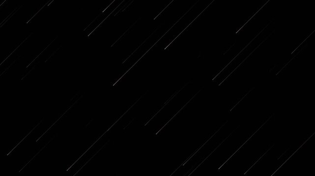 Starfall Digital Effect Overlay Stock Footage 004