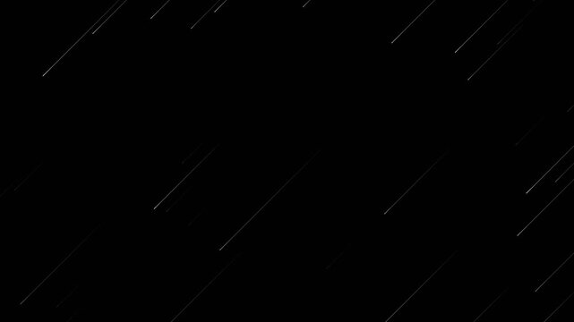 Starfall Digital Effect Overlay Stock Footage 002