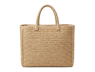 Handmade straw woven tote bag for summer fashion © BTG