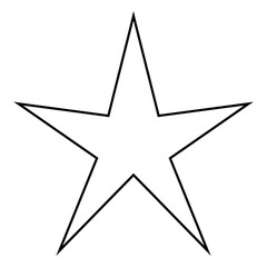 Obraz premium silver star icon