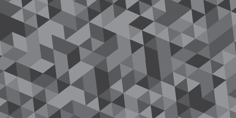 Fototapeta premium Abstract low polygon Geometric banner wall background. Seamless Abstract polygon. Modern triangle mosaic background. vector poly triangle texture geometric pattern triangular.