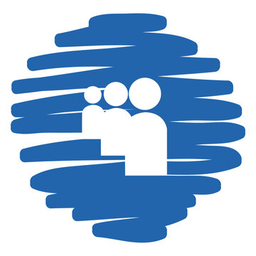 Myspace distorted round icon