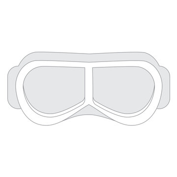 Paintball mask goggles