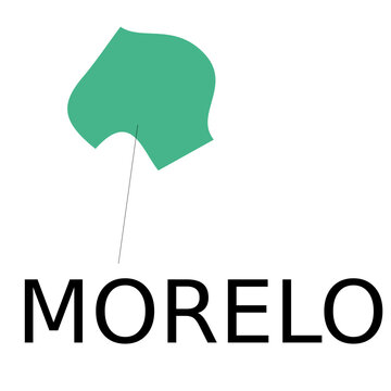 Morelos state map