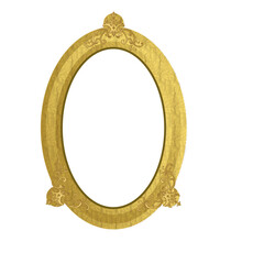 Obraz premium Elegant golden frame