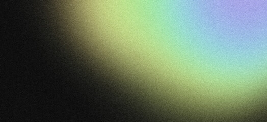 Fototapeta premium Vibrant colorful grainy background with color gradient, abstract grainy noise background, gradient texture, banner header backdrop