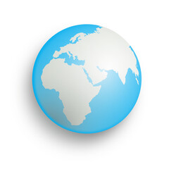 Fototapeta premium Planet earth icon