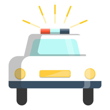 Car flasher illustration