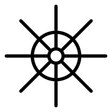 Steering control circle steering wheel stroke