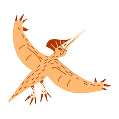 Dinosaur flying cute © Vexels