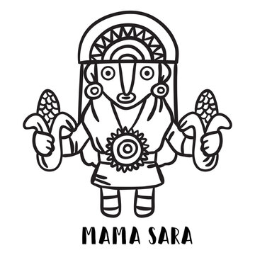 Mama sara inca mtyhology outline