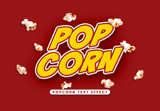 Popcorn Text Effect