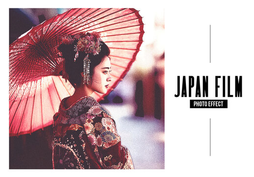 Japan Film Photo Effect