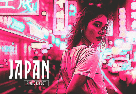 Japan Photo Effect